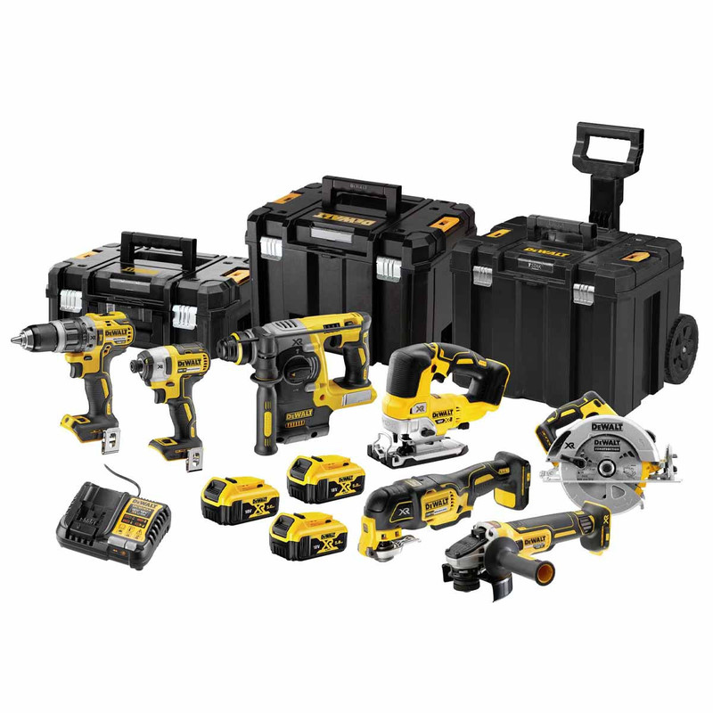 DeWalt DCK755P3T-QW 18V 7 piece brushless cordless kit